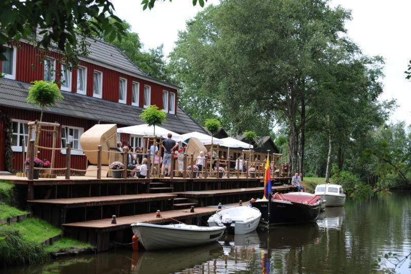 Hotel Bootshaus Bedekaspel Esterno foto